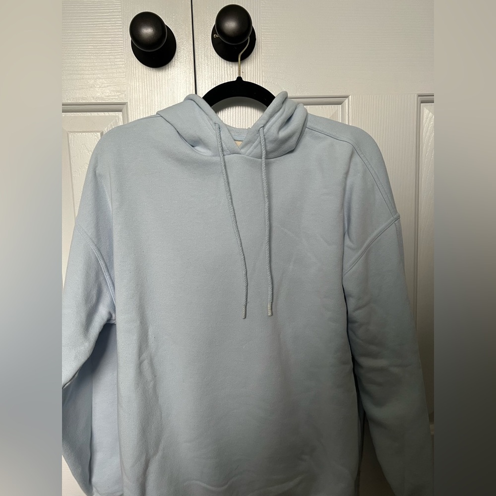 Blue sweatshirt